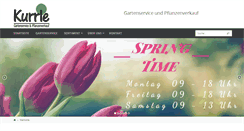 Desktop Screenshot of baumschule-kurrle.de